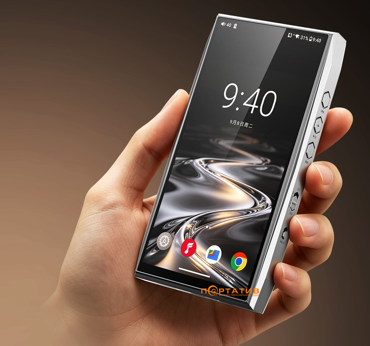Аудіоплеєр FiiO M25 Silver