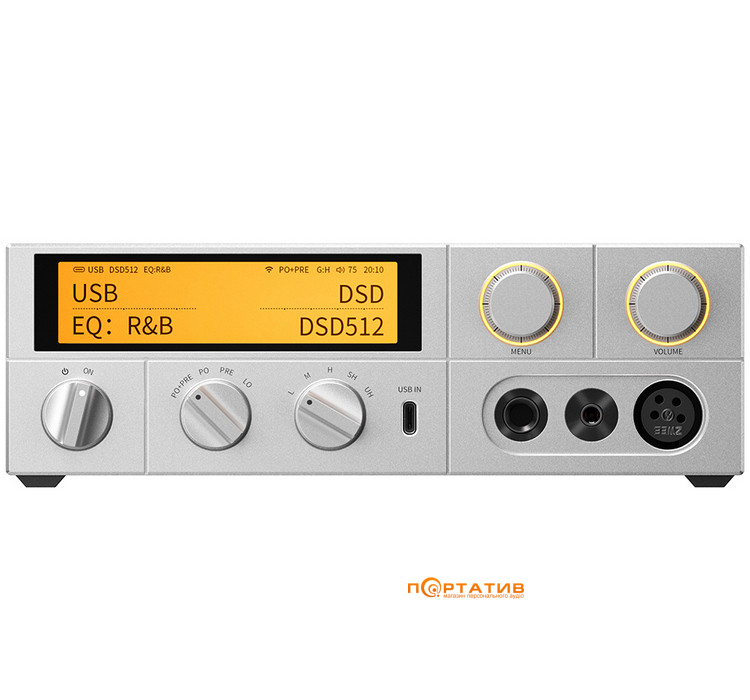 ЦАП с усилителем для наушников FiiO K17 Silver