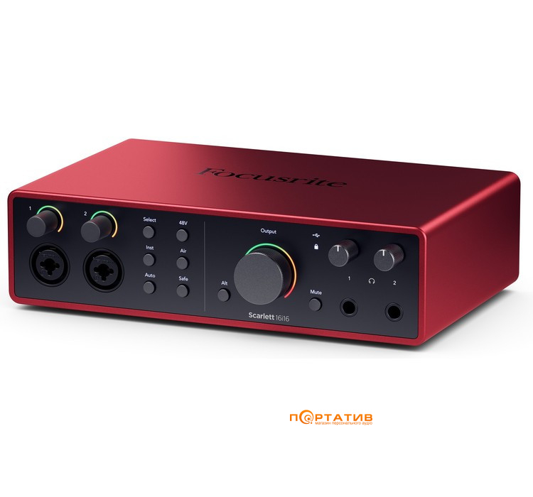Аудіоінтерфейс Focusrite Scarlett 16i16 (4Gen)