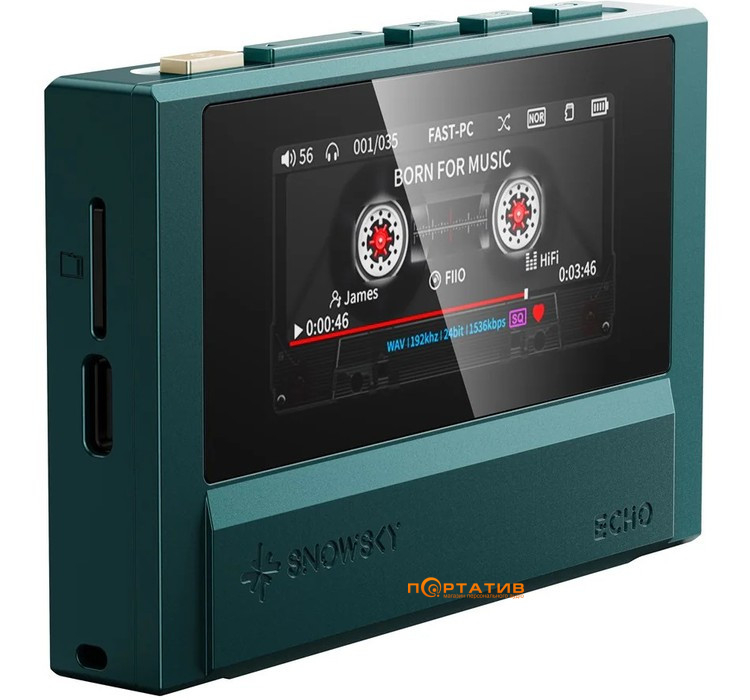 Аудиоплеер FiiO Snowsky ECHO Green