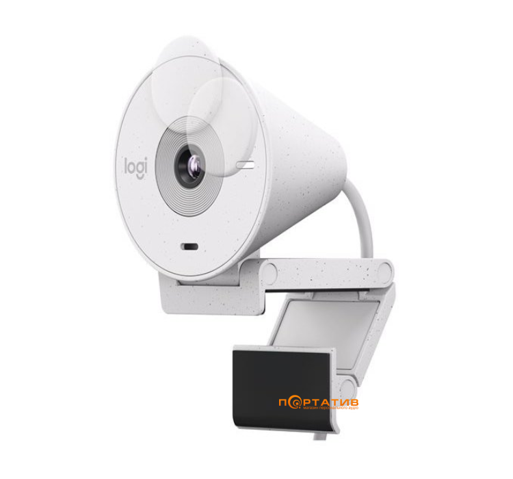 Веб камера Logitech Brio 300 FHD White (960-001442)
