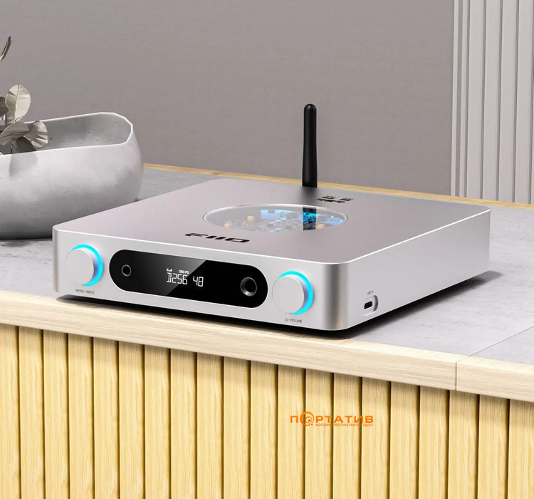 ЦАП с усилителем для наушников FiiO K13 R2R Silver