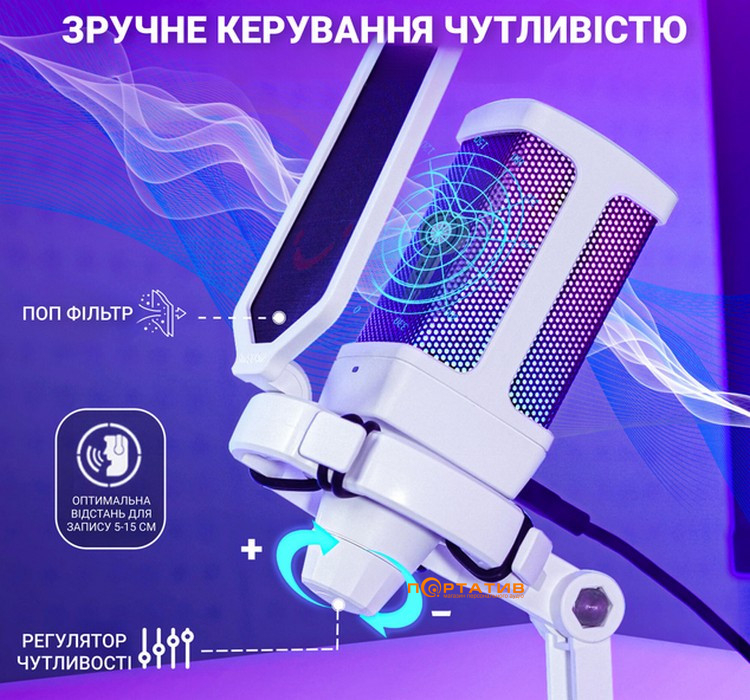 Микрофон Fifine Q6W White