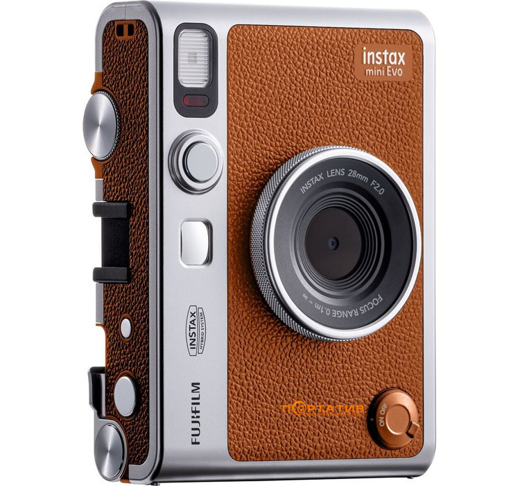 Камера моментального друку FUJI Instax Mini EVO Brown Type-C (16812508)
