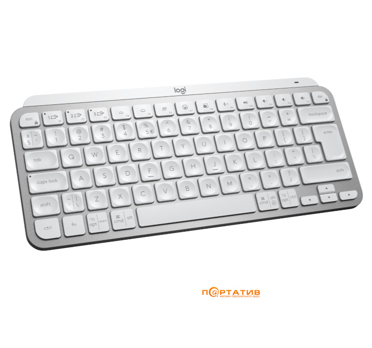 Logitech MX Keys Mini For Mac Wireless Illuminated Pale Grey (920-010526)