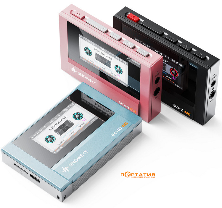 Аудіоплеєр FiiO Snowsky ECHO Mini Pink