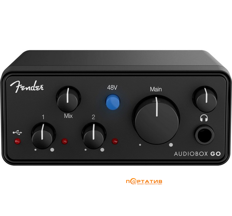 Аудіоінтерфейс Fender AudioBox GO