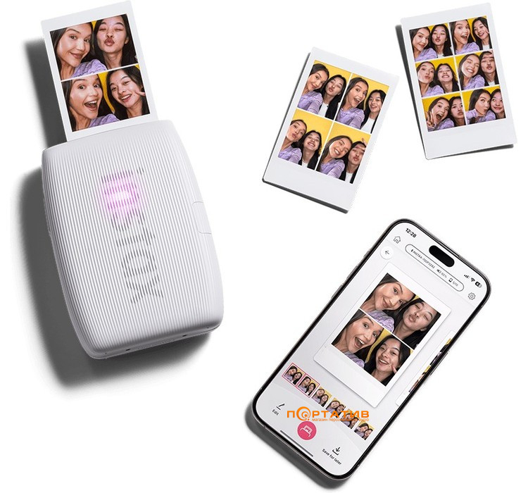Портативный принтер FUJI Instax Mini Link 3 Clay White (16832194)