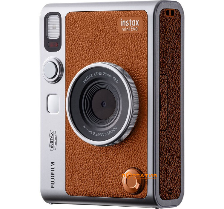 Камера моментального друку FUJI Instax Mini EVO Brown Type-C (16812508)