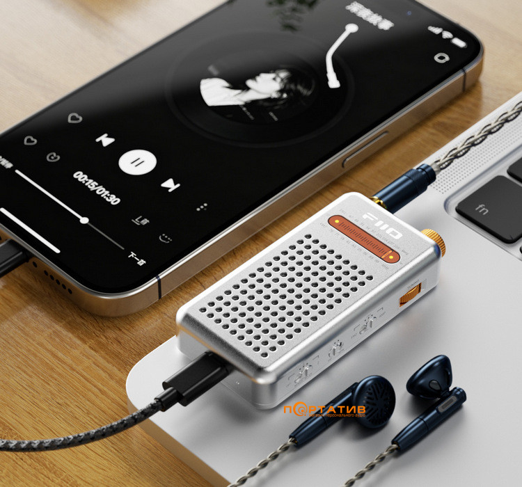 FM-приймач FiiO RR13 Silver
