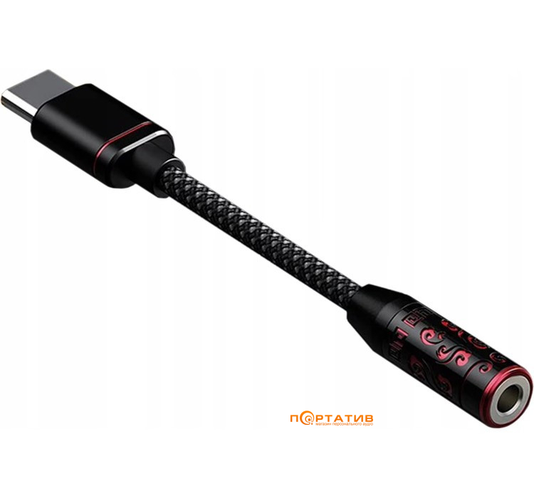 ЦАП с усилителем для наушников FiiO JIEZI A Black Red