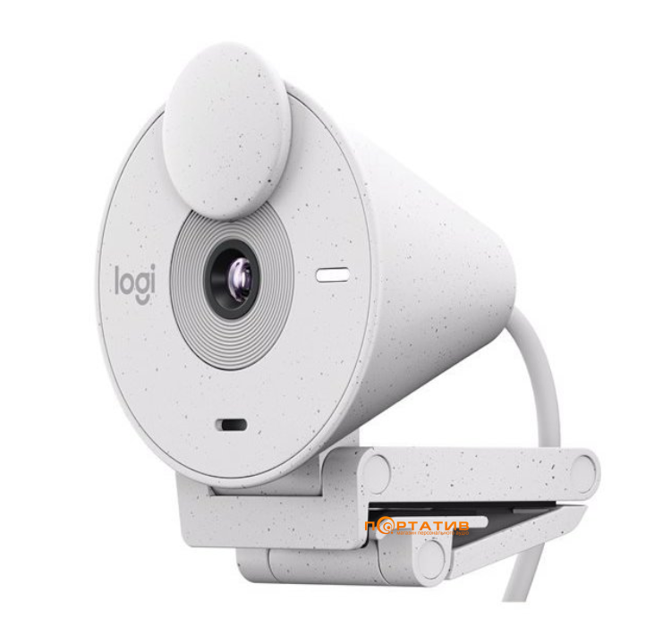 Веб камера Logitech Brio 300 FHD White (960-001442)