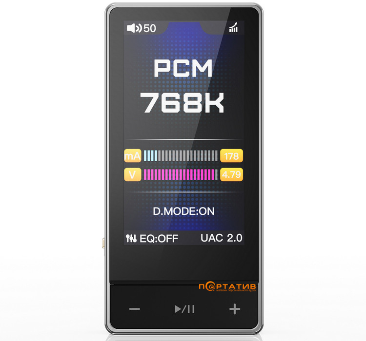 ЦАП с усилителем для наушников FiiO QX13 Titanium Gold
