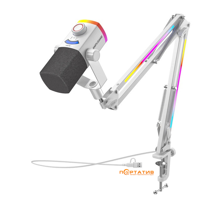 Микрофон Fifine AM8PROTW USB/XLR White