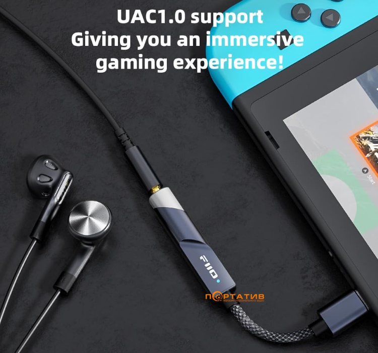 ЦАП с усилителем для наушников FiiO KA11 TC Black