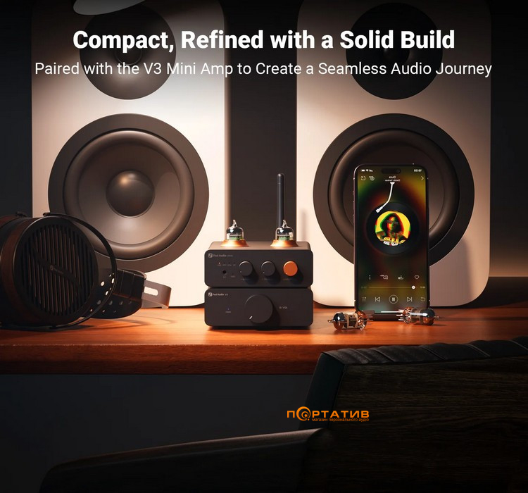 ЦАП с усилителем для наушников Fosi Audio GR40