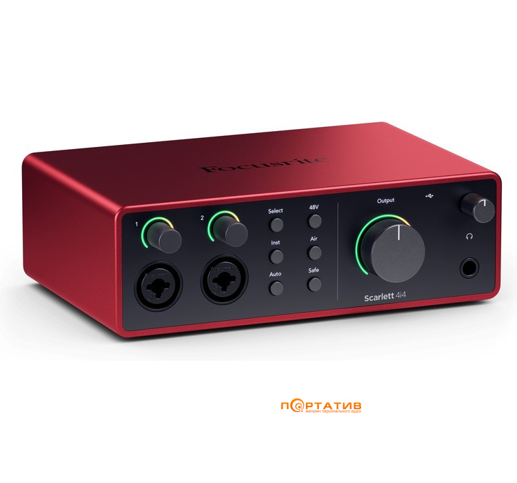 Аудиоинтерфейс Focusrite Scarlett 4i4 (4Gen)