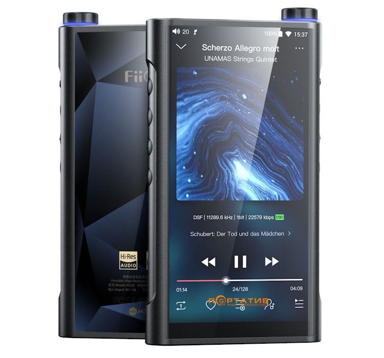 Аудіоплеєр FiiO M15S Black