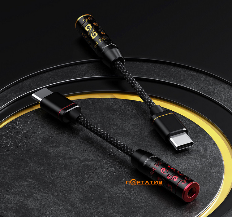 ЦАП із підсилювачем для навушників FiiO JIEZI A Black Gold