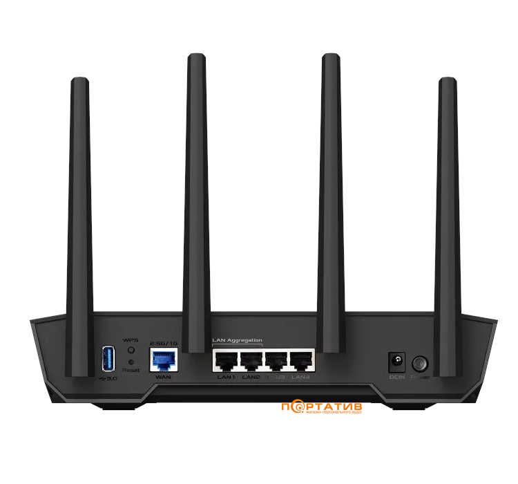 Маршрутизатор ASUS TUF Gaming AX4200 (90IG07Q0-MO3100)