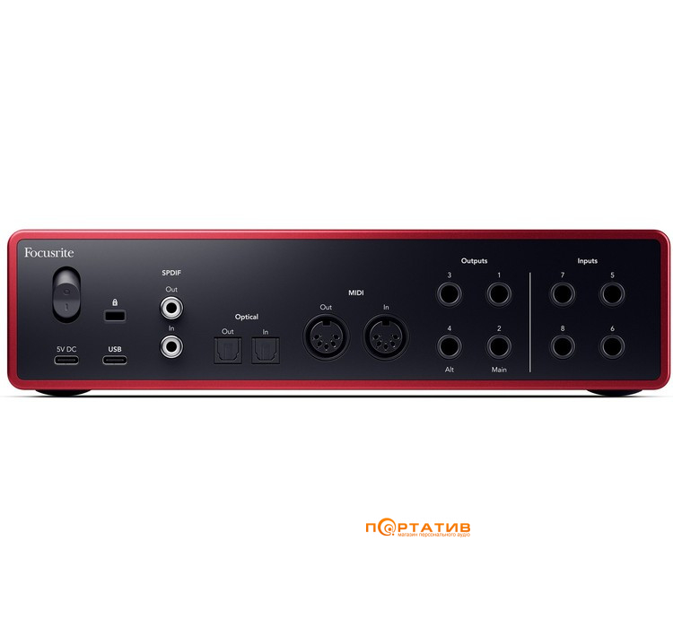 Аудиоинтерфейс Focusrite Scarlett 18i16 (4Gen)