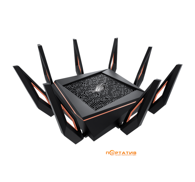 Маршрутизатор ASUS ROG Rapture GT-AX11000 (90IG04H0-MO3G00)