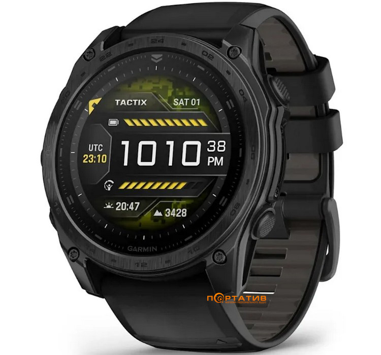 Смарт-годинник Garmin Tactix 8 Standard, AMOLED 51mm (010-03406-01)