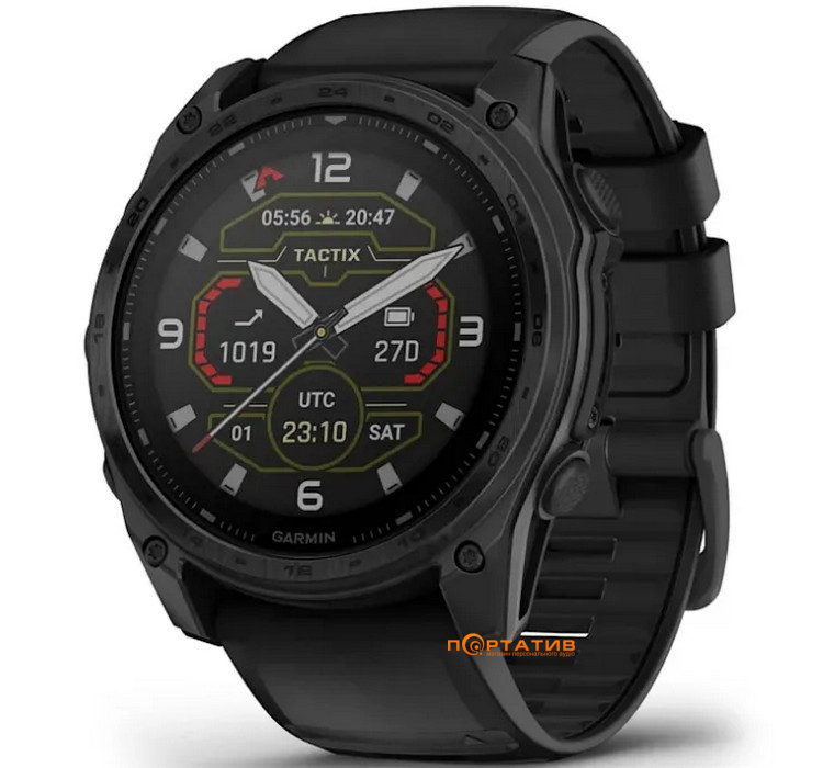 Смарт-часы Garmin Tactix 8 Standard, Solar 51mm (010-03407-01)
