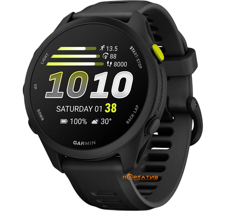 Смарт-часы Garmin Forerunner 70 Black (010-04307-00)