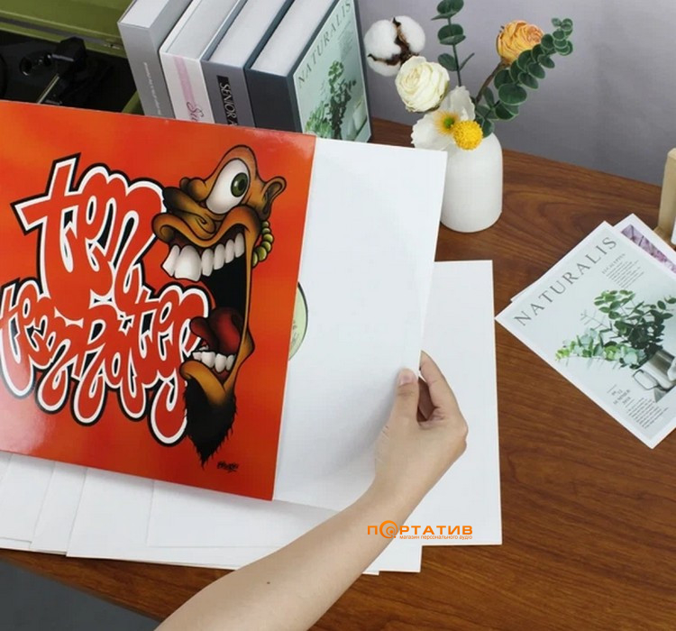 Внутрішні паперові конверти для платівок Goka GK-R18P White (20 шт. в упаковці)