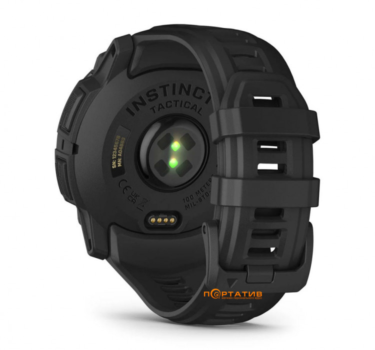 Смарт-часы Garmin Instinct 3, 50 mm, Solar, Tactical Edition (010-02935-50)