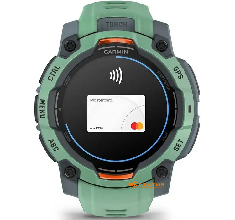 Смарт-годинник Garmin Instinct 3, 45mm, AMOLED, Neo Tropic Bezel w/Neo Tropic Bnd (010-02936-01)