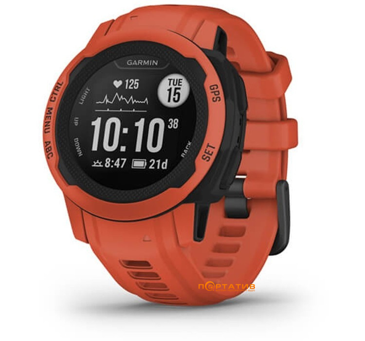 Смарт-годинник Garmin Instinct 2S Poppy (010-02563-06)