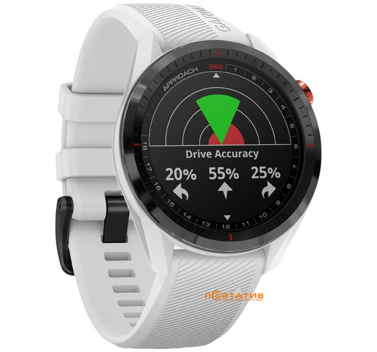 Смарт-часы Garmin Approach S62 Premium White (010-02200-01)