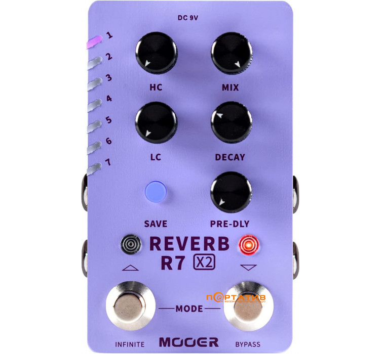 Mooer Groove R7 X2 Reverb