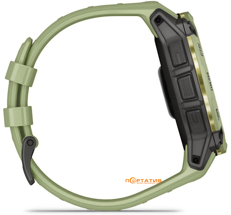 Смарт-часы Garmin Instinct 3 – 50 mm, AMOLED,Fern green with fern green silicone band (010-03020-02)