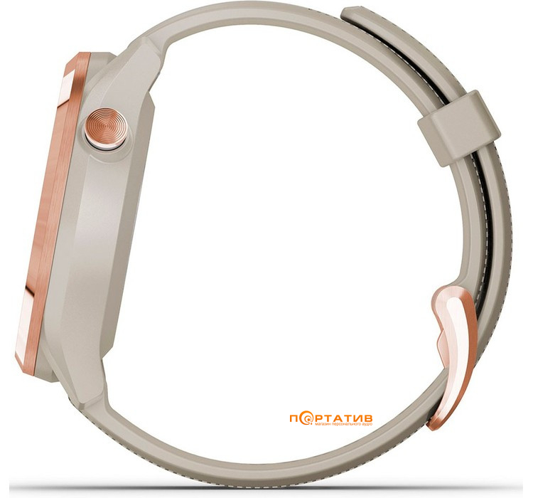 Смарт-часы Garmin Approach S42, Golf, Rose Gold w/ Light Sand (010-02572-02)