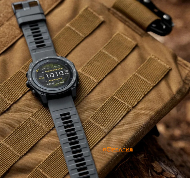Смарт-часы Garmin Tactix 8 – 51 mm, AMOLED, Cerakote Coating, Slate Grey (010-04553-01)