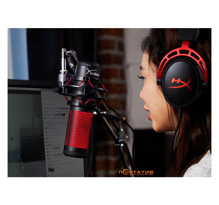 HyperX Quadcast (HX-MICQC-BK)