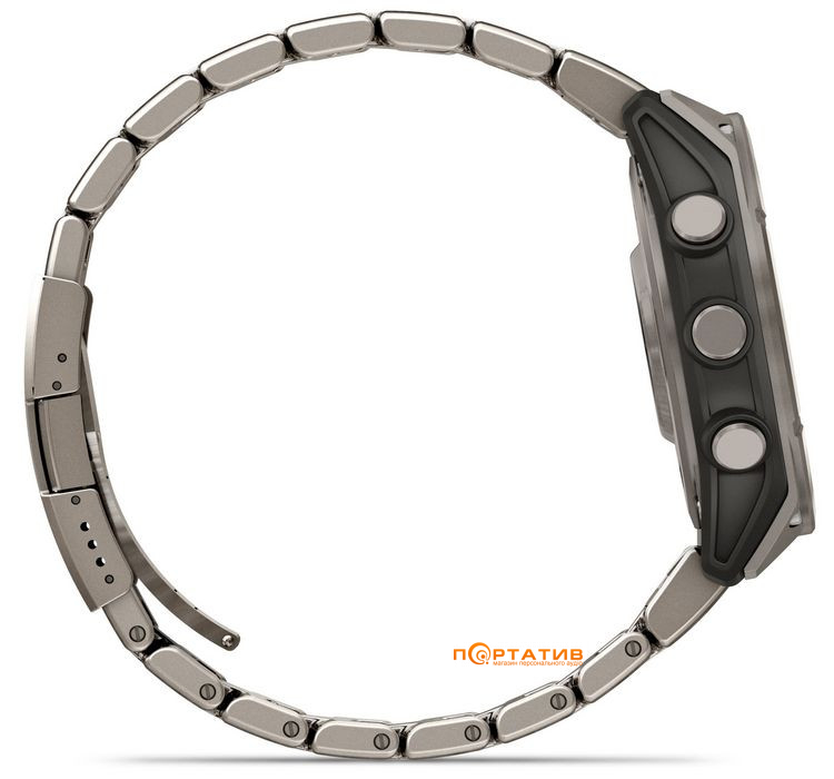 Смарт-часы Garmin Fenix 8 47 mm AMOLED Sapphire, Titanium with Vented titanium bracelet (010-02904-40)