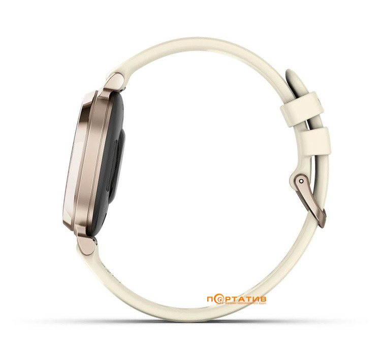 Смарт-часы Garmin Lily 2 Cream Gold with Coconut Silicone Band (010-02839-70)