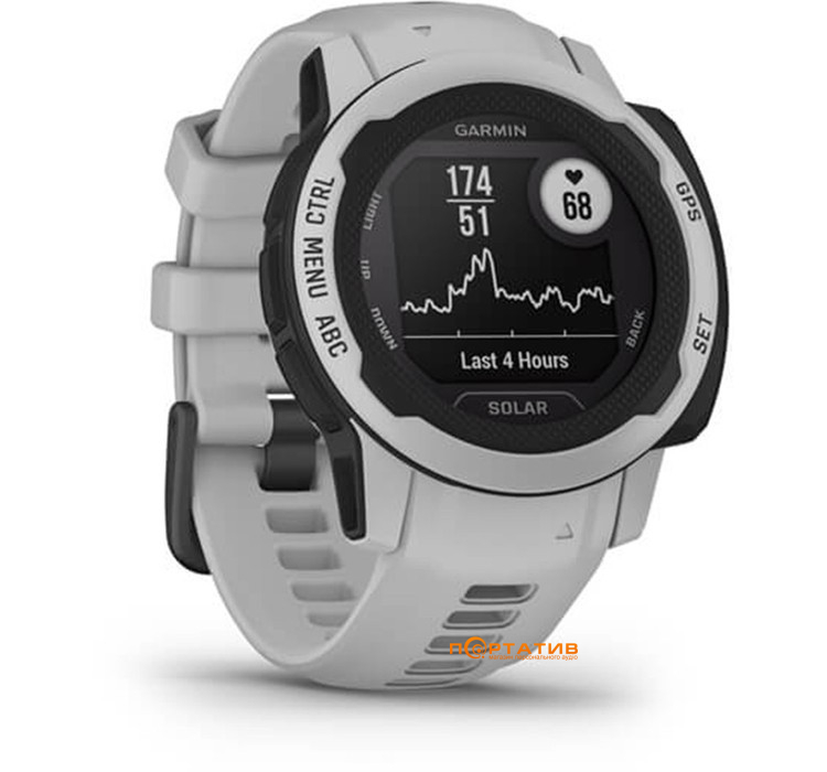 Смарт-часы Garmin Instinct 2S Solar Mist Gray (010-02564-01)