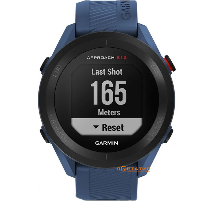 Смарт-годинник Garmin Approach S12, Golf GPS, Tidal Blue (010-02472-14)