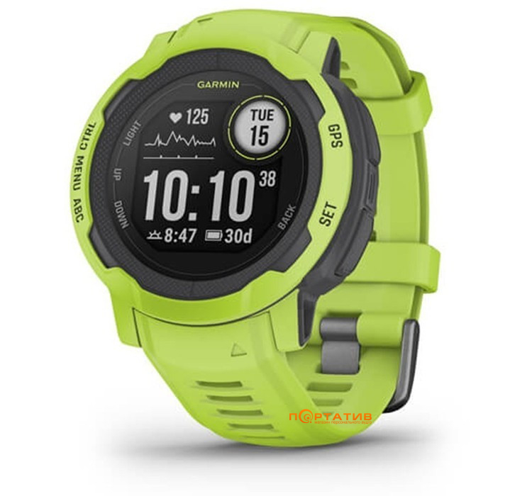 Смарт-часы Garmin Instinct 2 Electric Lime (010-02626-01)