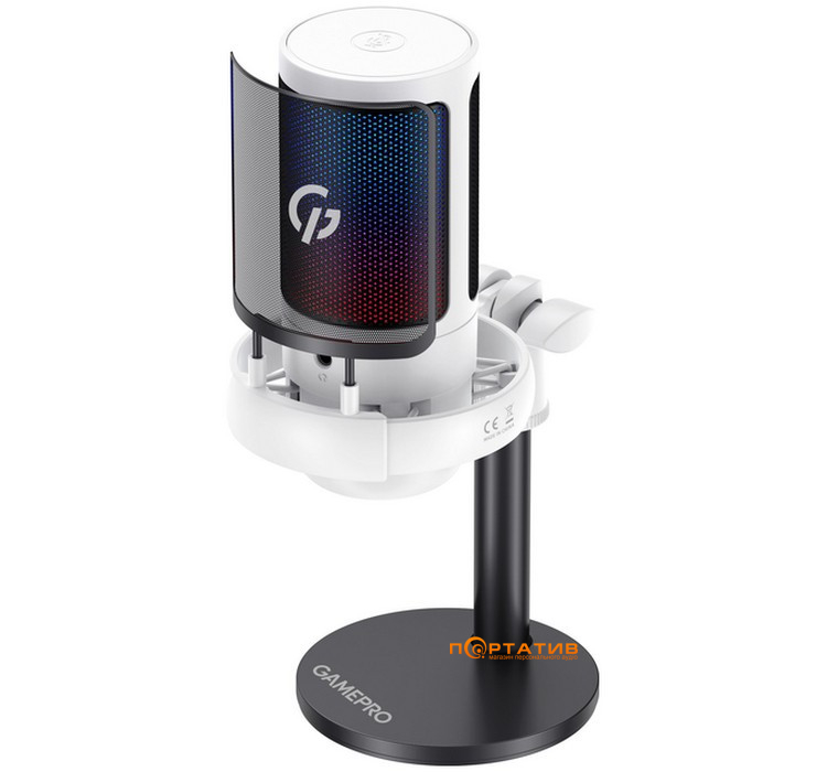 Микрофон Gamepro UGM105W White