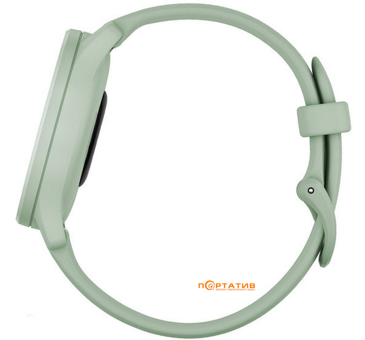 Смарт-годинник Garmin Vivomove Sport Cool Mint Case and Silicone Band with Silver Accents (010-02566-03)