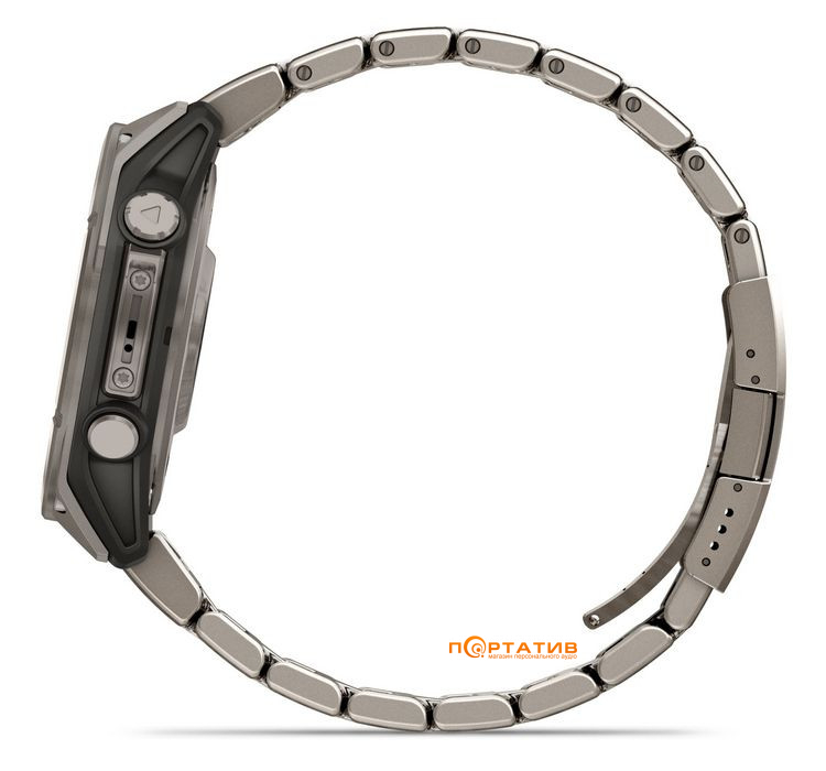 Смарт-часы Garmin Fenix 8 47 mm AMOLED Sapphire, Titanium with Vented titanium bracelet (010-02904-40)