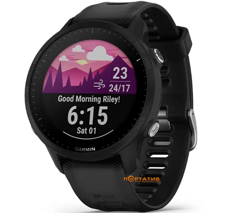 Смарт-годинник Garmin Forerunner 955 Black (010-02638-30)