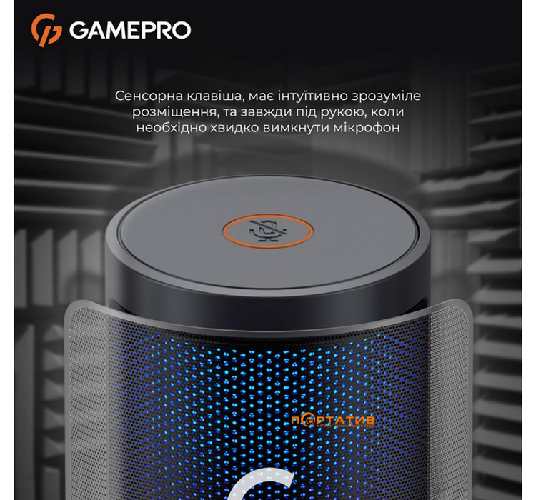 Микрофон Gamepro UGM145B Black