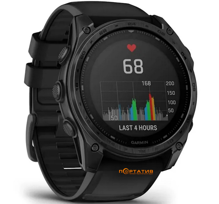 Смарт-часы Garmin Tactix 8 Standard, Solar 51mm (010-03407-01)